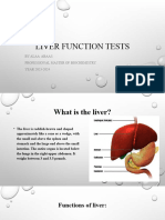 Liver Function Test by Alaa Abass PM