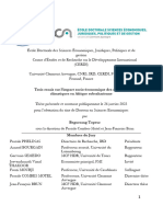 These - Impact Socio-Economique Des Changements Climatique en Afrique Subsaharienne - Topeur Beguerang