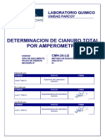 Determinacion de Cianuro Total Por Amperometria (Reparado)