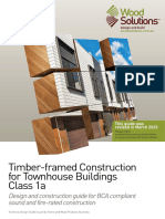 Timber-Framed Construction For Townhouse