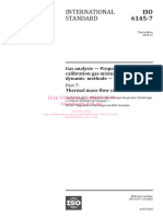 ISO-6145-7-2018 Preparation of Calibration Gas Mixtures Using Dynamic Methods