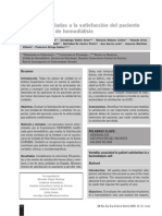 Variables Asociadas A La Satisfaccion Del Paciente en Hemodialisis