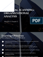 Module 2 Chapter 5 INTERNAL SCANNING ORGANIZATIONAL ANALYSIS