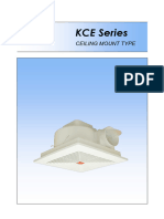 KCE Series - Ceiling Cassette Type