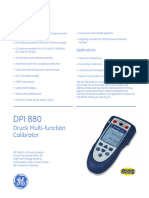 Druck Multi-Function Calibrator: Sensing