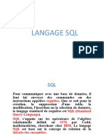 Langage Sql2