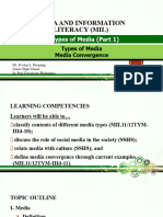 Lesson 4a - Types of Media - Media Convergence.