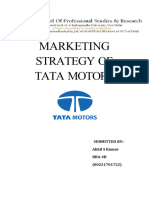 Marketing Strategies of Tata Motors