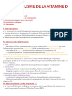 35.MeÌ Tabolisme de La Vitamine D