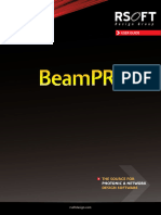 Beamprop Rsoft Training Material