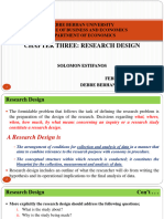 Chapter 3 - Research Design