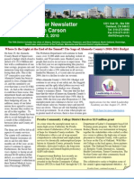 District 5 Summer Newsletter Supervisor Keith Carson: Release Date: August 3, 2010