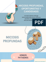 Micosis Profundas, Oportunistas y Candidiasis