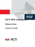 NVR 3 Business Release Notes V3.0.16.54 20230821