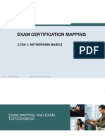 CCNA1 Exam Mapping