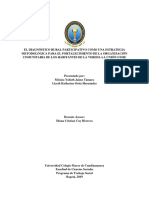 El DRP COMO UNA ESTRATEGIA METODOLOGICA PARA EL FORTALECIMIENTO DE LA ORGANIZACIÓN COMUNITARIA