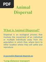 Animal Dispersal