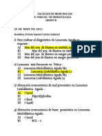 2° Parcial de Hematología 2022 (D)