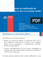 Reglas Básicas de Codificación de Morbilidad