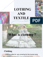 Clothing and Textile