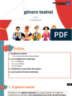 Género Teatral 1º Presentación