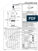 Flow Control Valve: PEV-16A-2D-X-Y-Z