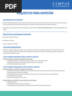 Requisitos Matricula Ipchile