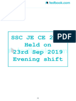 SSC Je Ce 2018 23rd Sep 2019 Evening Shift 10313ca9