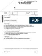 Cambridge IGCSE: MATHEMATICS 0580/23