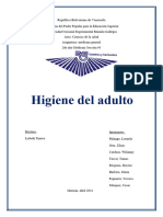 Higiene Del Adulto