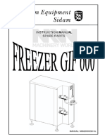 GRAM GIF 600 Ice Cream Continuous Freezer