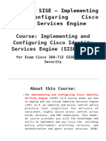 300 715 Sise Implementing and Configuring Cisco Identity Services Engine