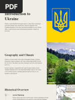 Introduction To Ukraine