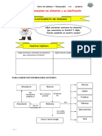 Ficha CyT de Los Alimentos