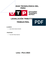 Trabajo Final - Legislación Tributaria