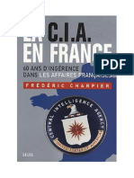 La CIA en France - 60 Ans D'inge - Charpier, Frederic