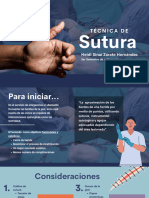 Técnica de Sutura EnfermeríaEscueladeenfermeríadelIMSS