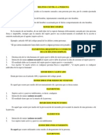 Delitos Contra La Persona Examen Venezuela