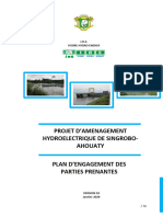 Barrage de Singrobo Ahouaty Plan Engagement Des Parties Prenantes