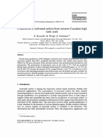 Preparation of Activated Carbon From Western Canadian High