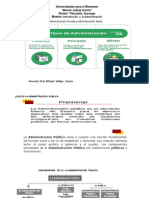 2.1. Administracion Publica, Privada y Mixta PDF