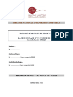 Modèle Rapport de Stage