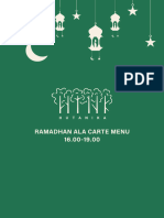 Ala Carte Ramadhan