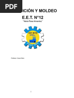 Carpeta de Fundición y Moldeo-2°año CB E.E.T #12