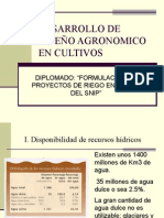 Diseño Agronómico en Frutales - Ing