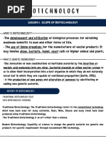 Biotechnology q4