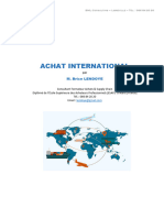 SUPPORT MODULE Achat International