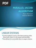 Parallel Jacobi Algorithm11