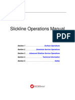 Slickline Operations Manual