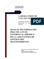 Guia de Manual de Mantenimiento